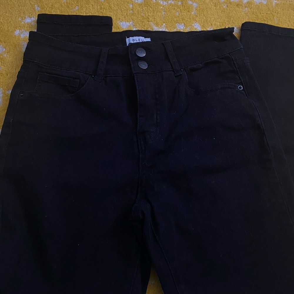 NWOT BLEU BLACK SKINNY JEANS—Size 10!